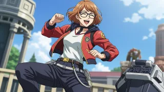 踊る女性