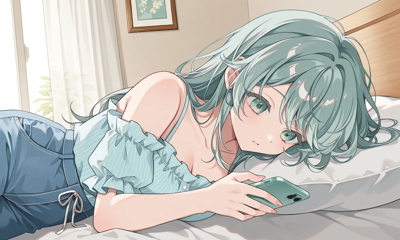 スマホで検索している