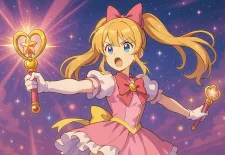 魔法少女への変身