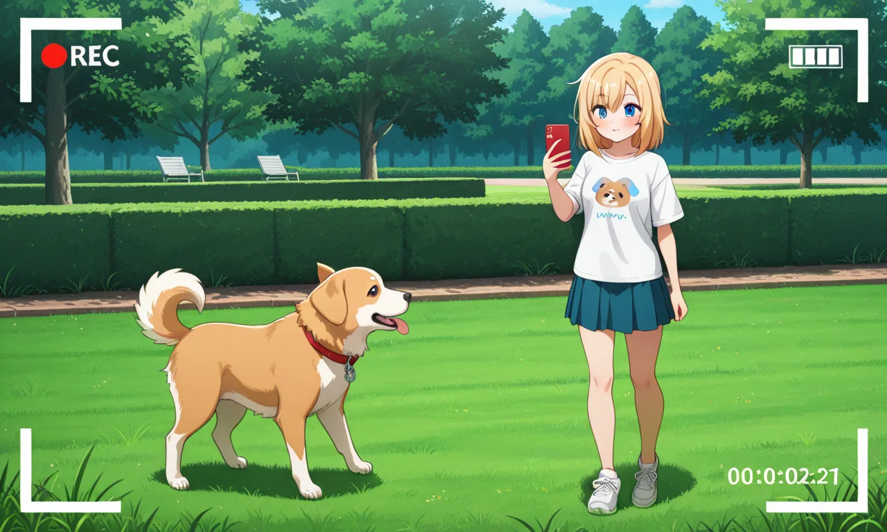 動画撮影をする