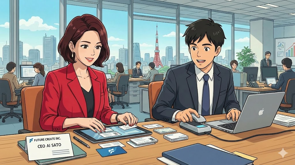 ノーコードで名刺管理をつくる