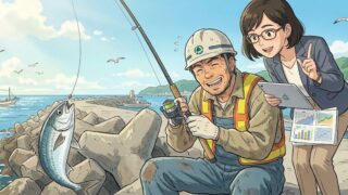 魚の釣り方を教える