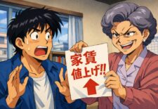 家賃の値上げを迫る大家