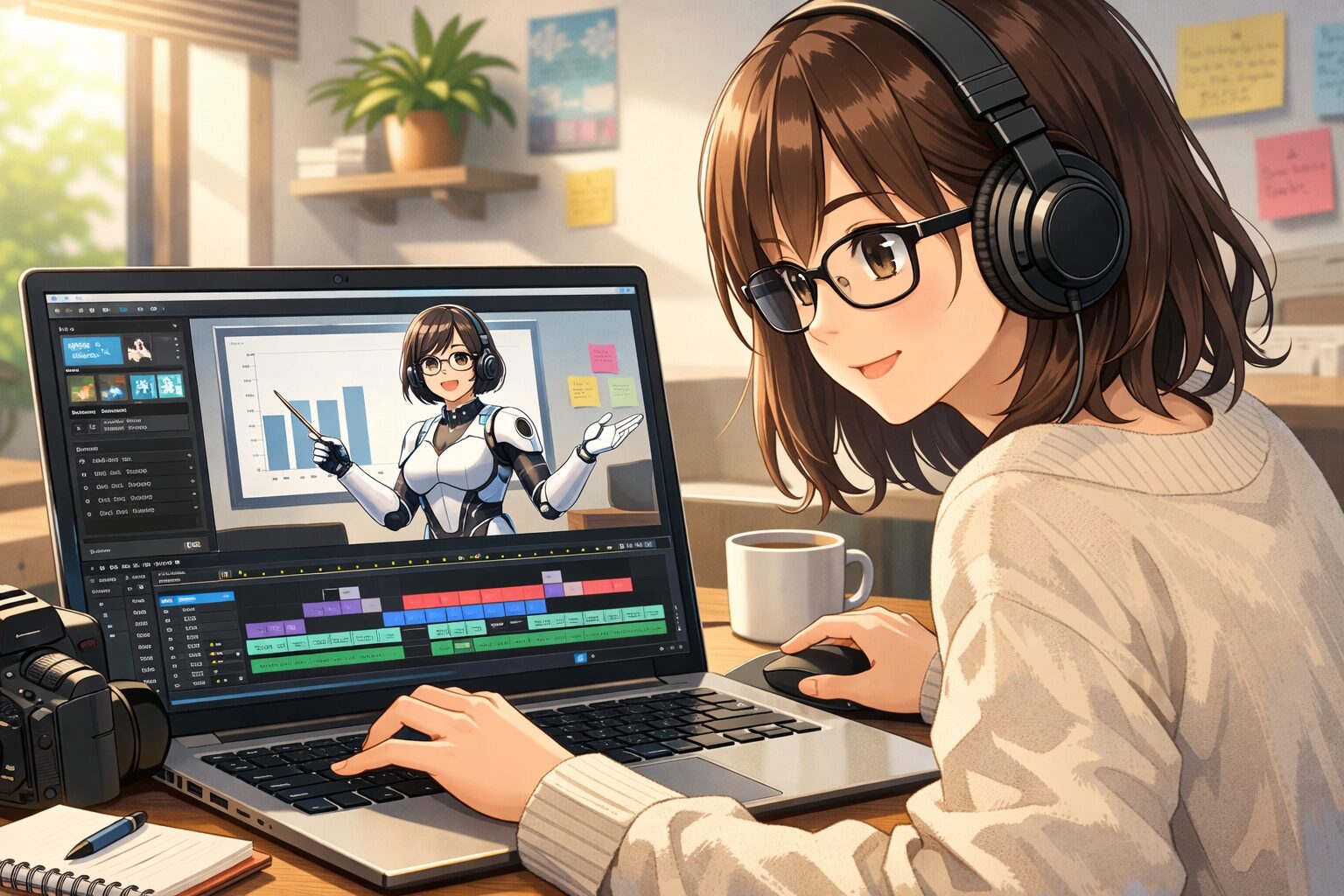 スライドを動画化