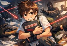 秘密を守る少年