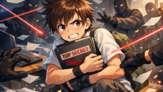 秘密を守る少年