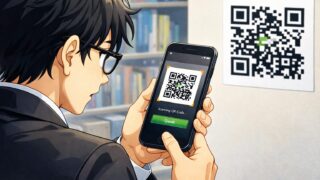 QRコードを読み込む