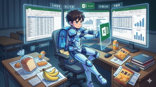 エクセル分析中