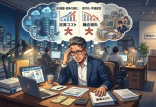 AI投資に悩む経営者