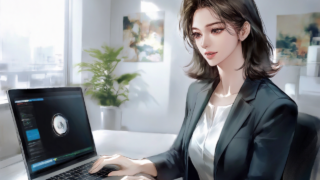 Zoomを解約する女性