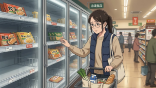 冷凍食品が無い