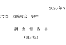 はてな調査報告書