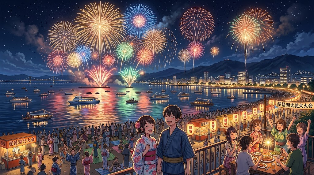 琵琶湖3市合同花火大会詐欺