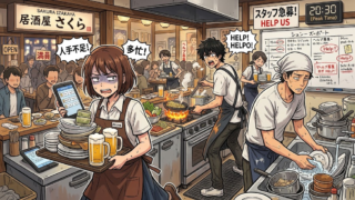 人手不足倒産
