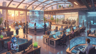 AI社員の職場環境