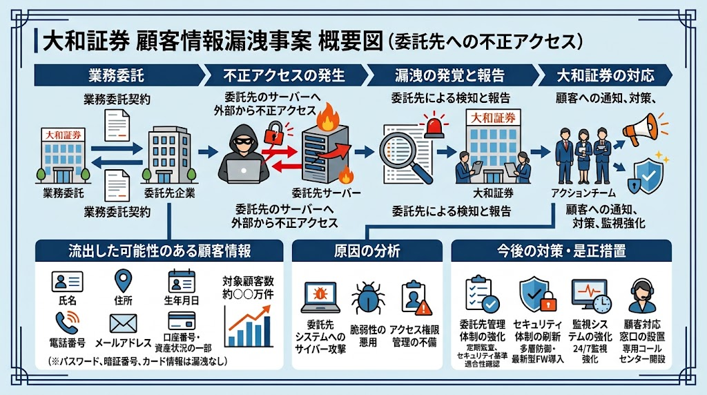 大和証券不正アクセス