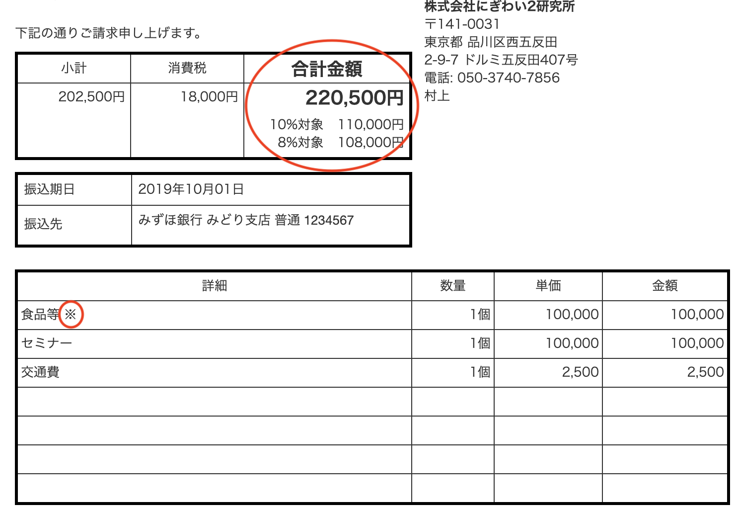 軽減税率対応の区分記載請求書をFreeeで出力〜会計システムを事前に試しておこう IT中小企業診断士村上知也